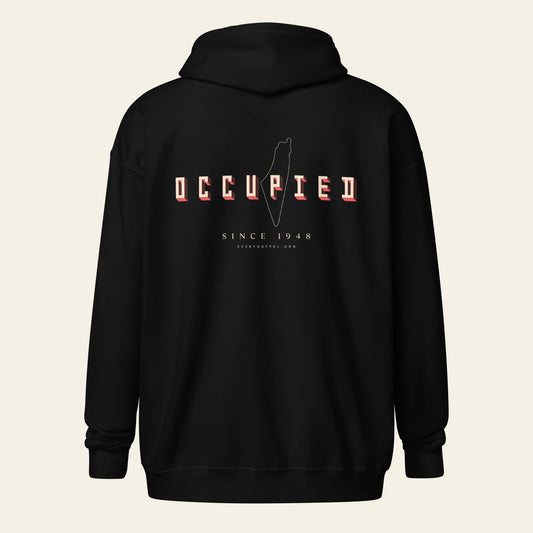 Occupied heavy blend zip hoodie (Unisex)