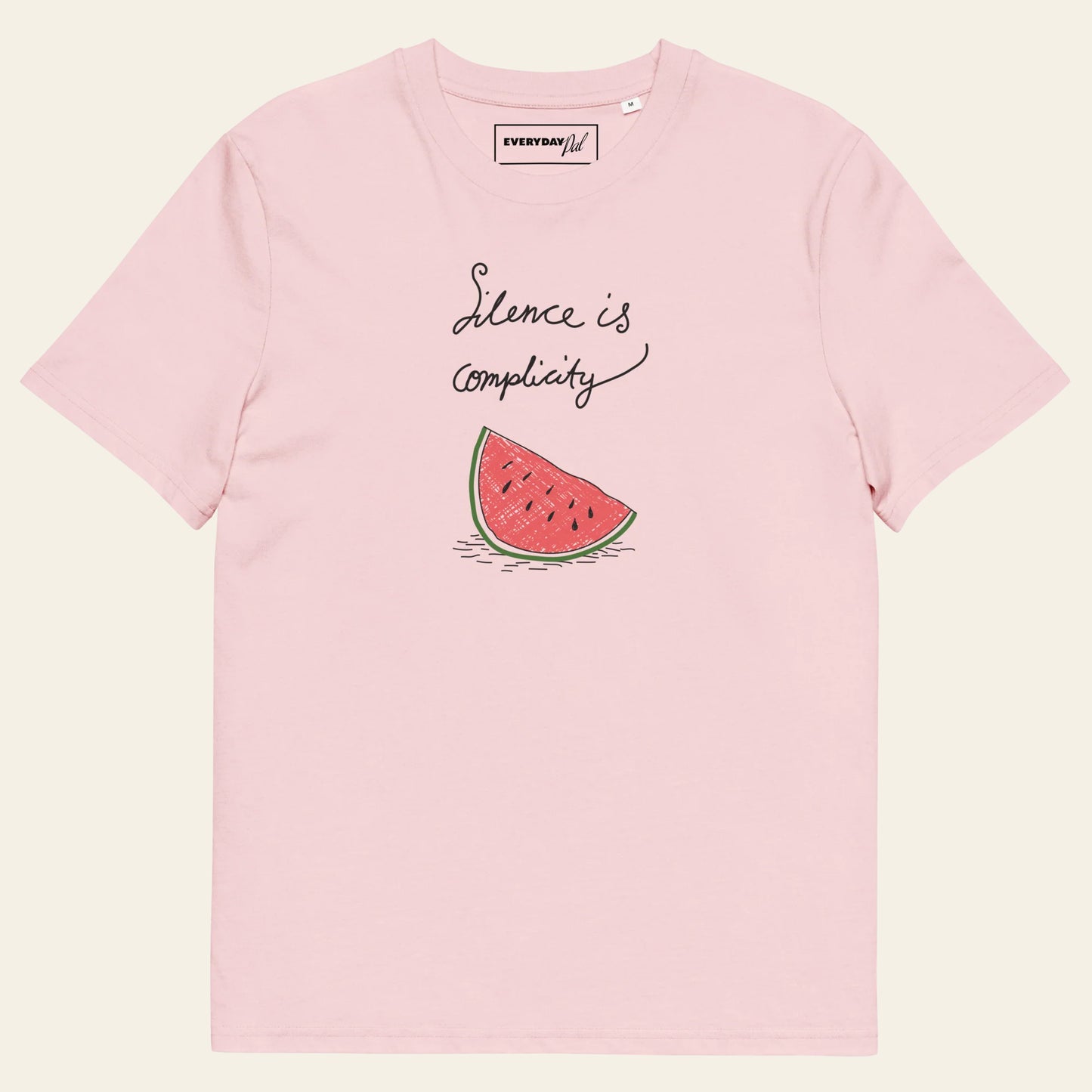 Silence+Melon Organic cotton tee (Unisex)