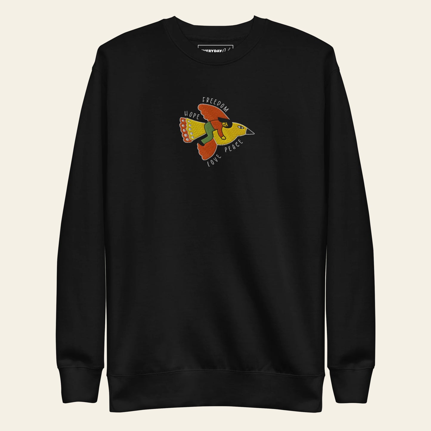 Gaza Bird Embroidered Sweatshirt