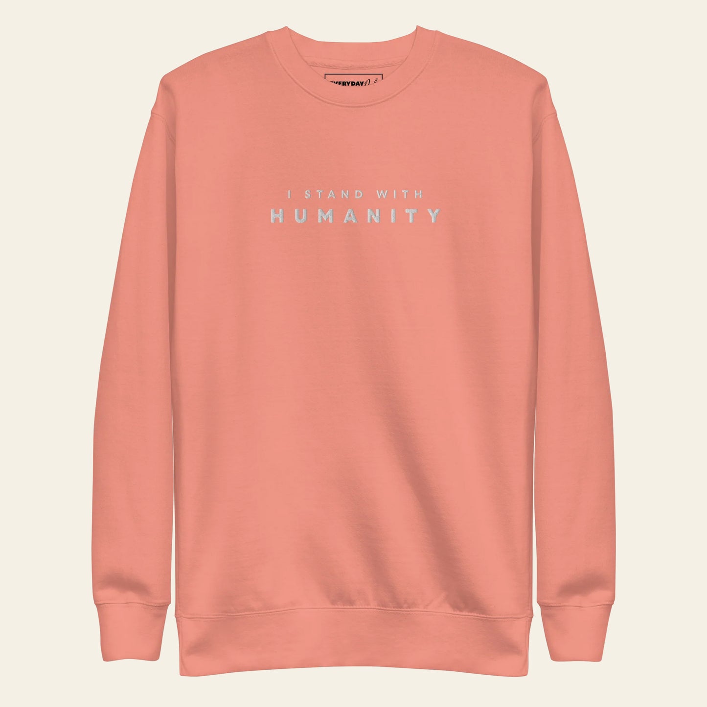 Humanity Embroidered Sweatshirt (Unisex)