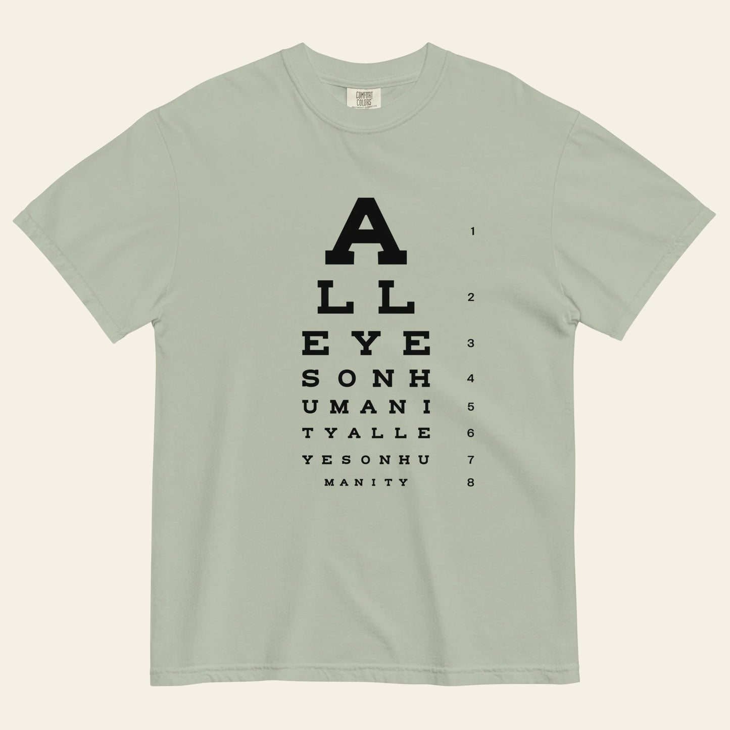 All Eyes On Humanity t-shirt (Unisex)