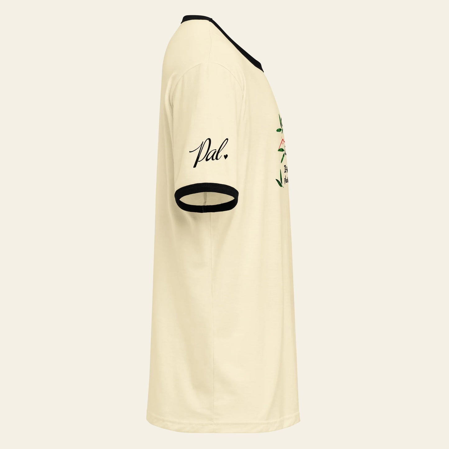 Olive Tree Remembers Unisex ringer t-shirt