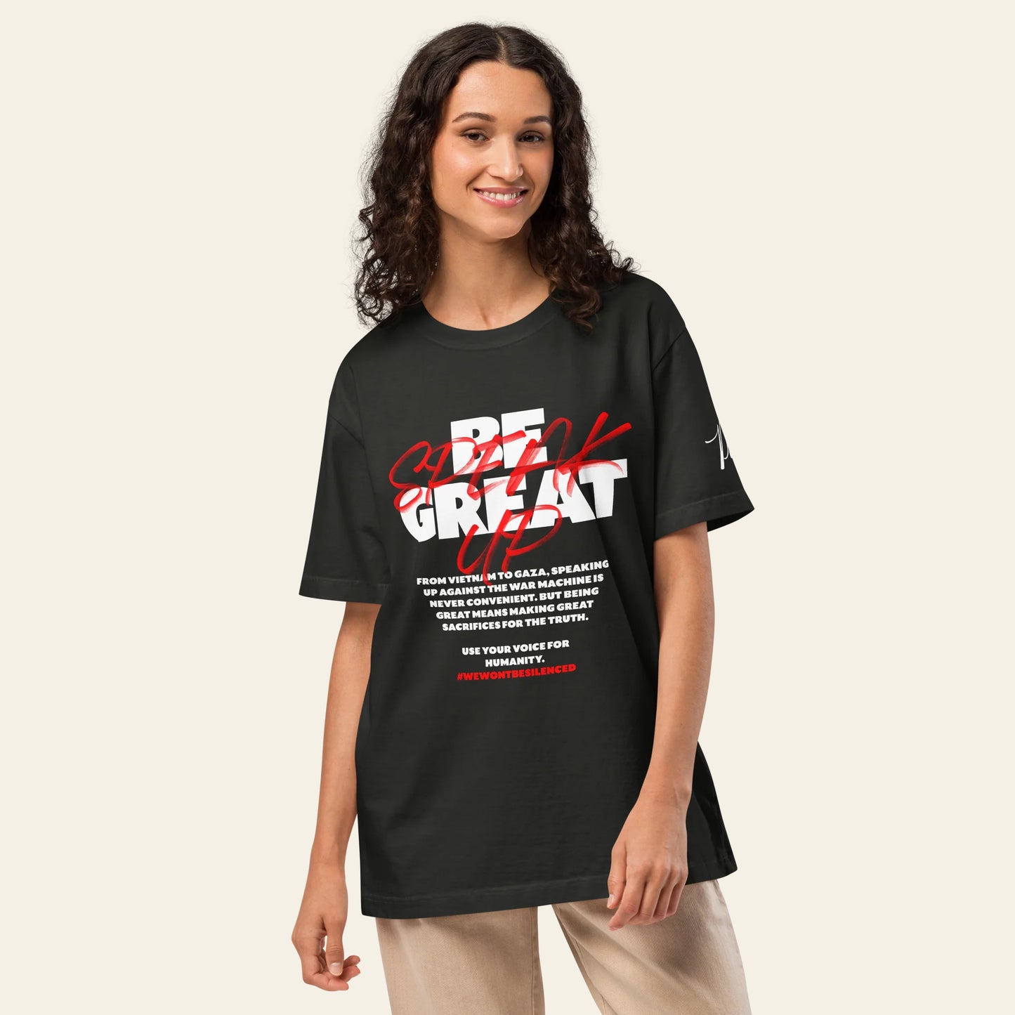 Be Great oversized t-shirt (Unisex)