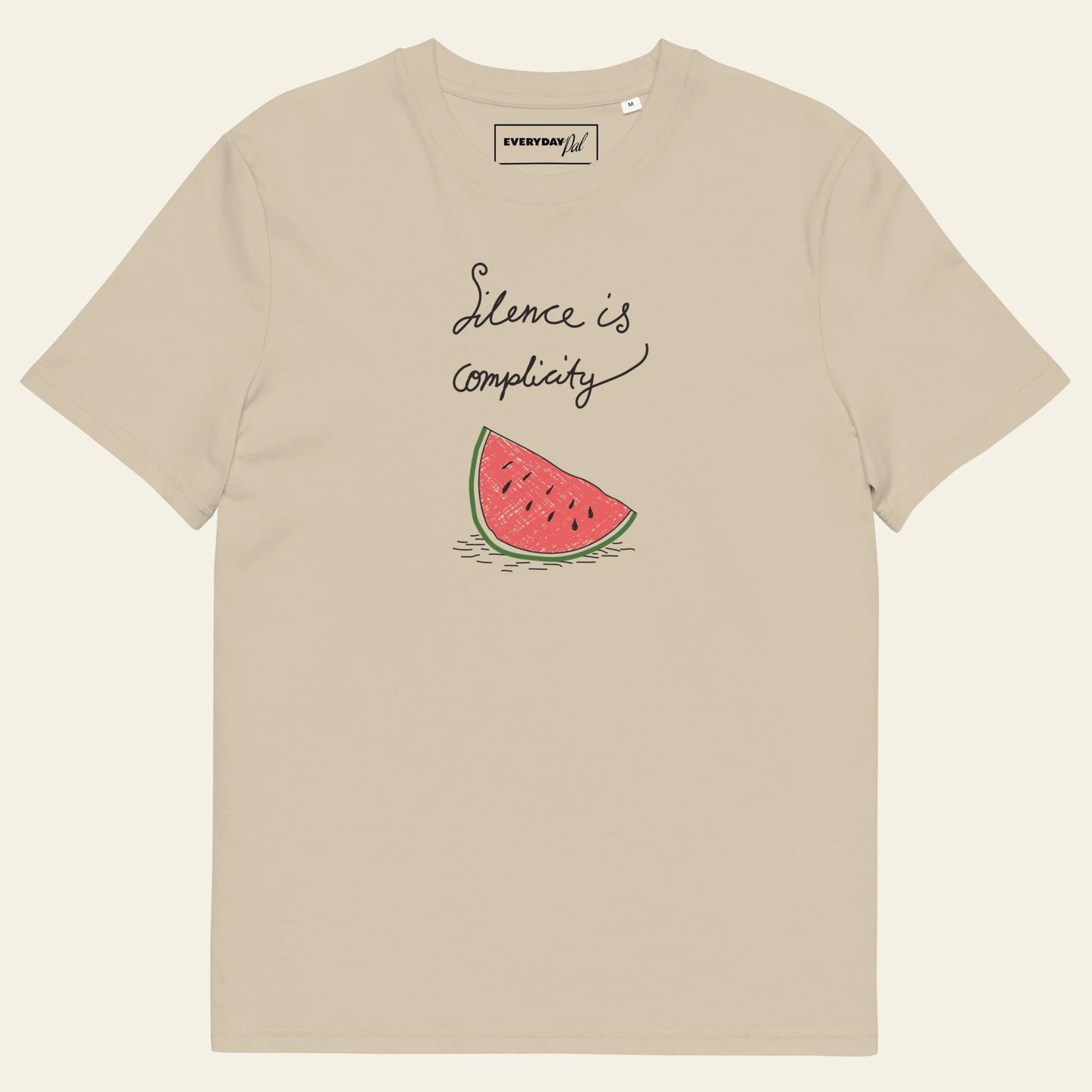 Silence+Melon Organic cotton tee (Unisex)