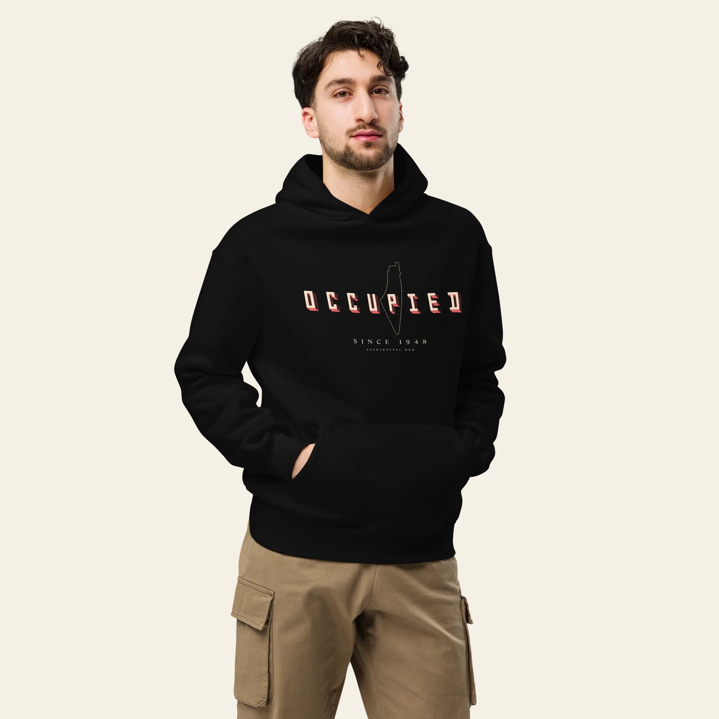 Occupied oversized hoodie (Unisex)