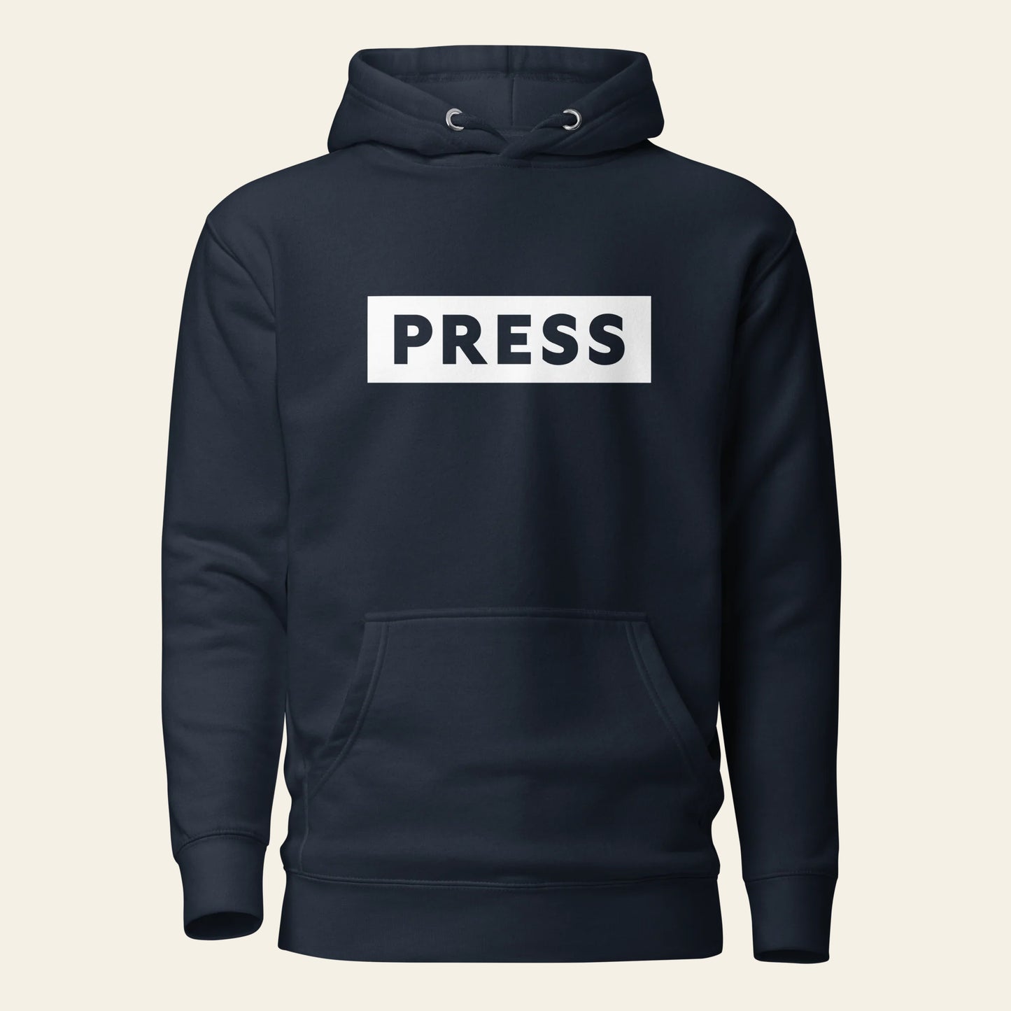 PRESS Hoodie (Navy Unisex)