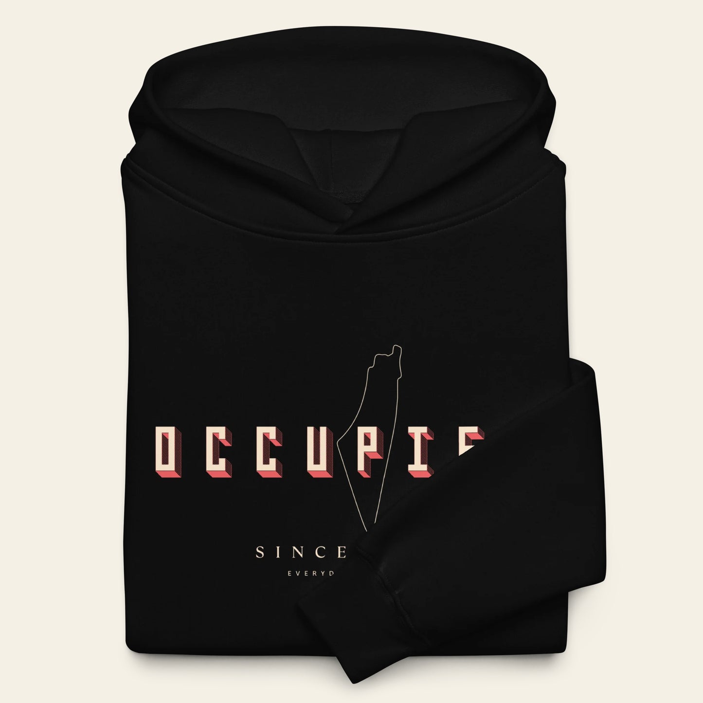 Occupied oversized hoodie (Unisex)