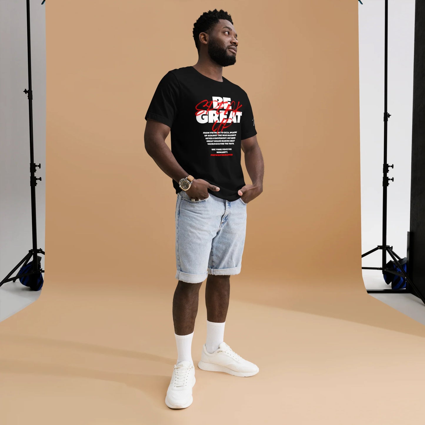 Be Great, Speak Up t-shirt (Unisex)