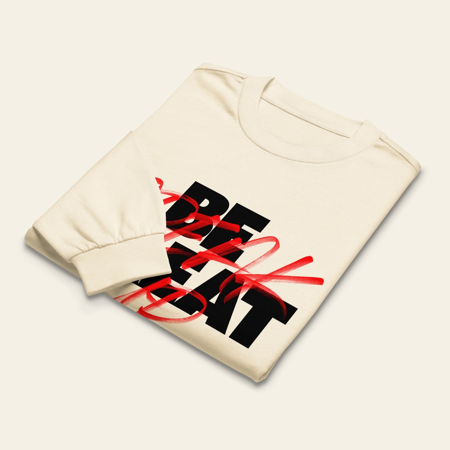 Be Great, Speak Up Premium heavyweight long sleeve shirt