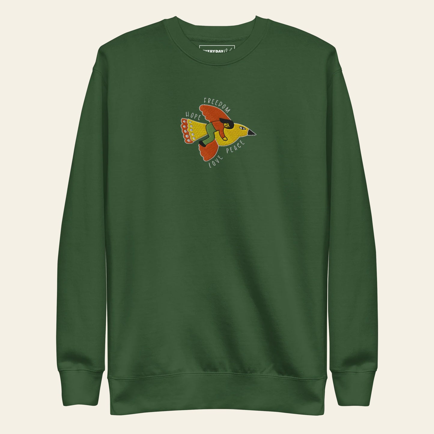 Gaza Bird Embroidered Sweatshirt