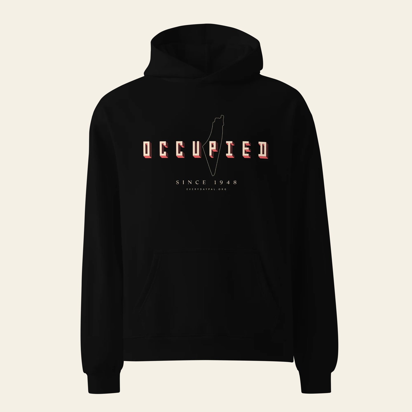 Occupied oversized hoodie (Unisex)