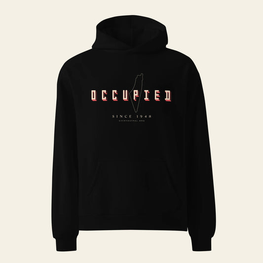 Occupied oversized hoodie (Unisex)