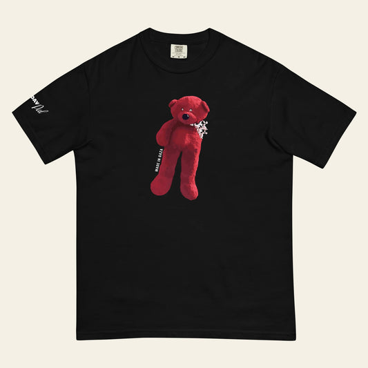 Made in Gaza Bear Heavyweight t-shirt (Unisex)