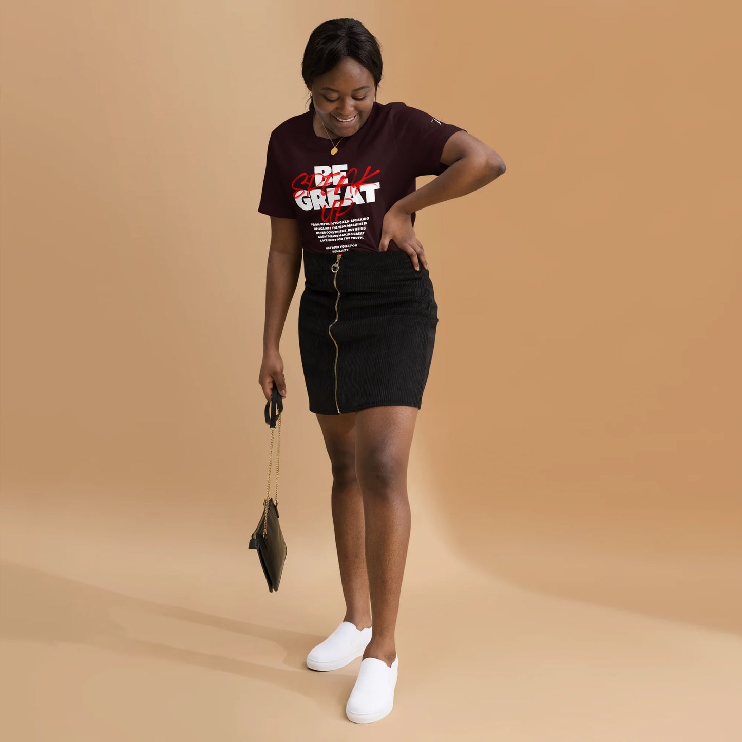 Be Great, Speak Up t-shirt (Unisex)