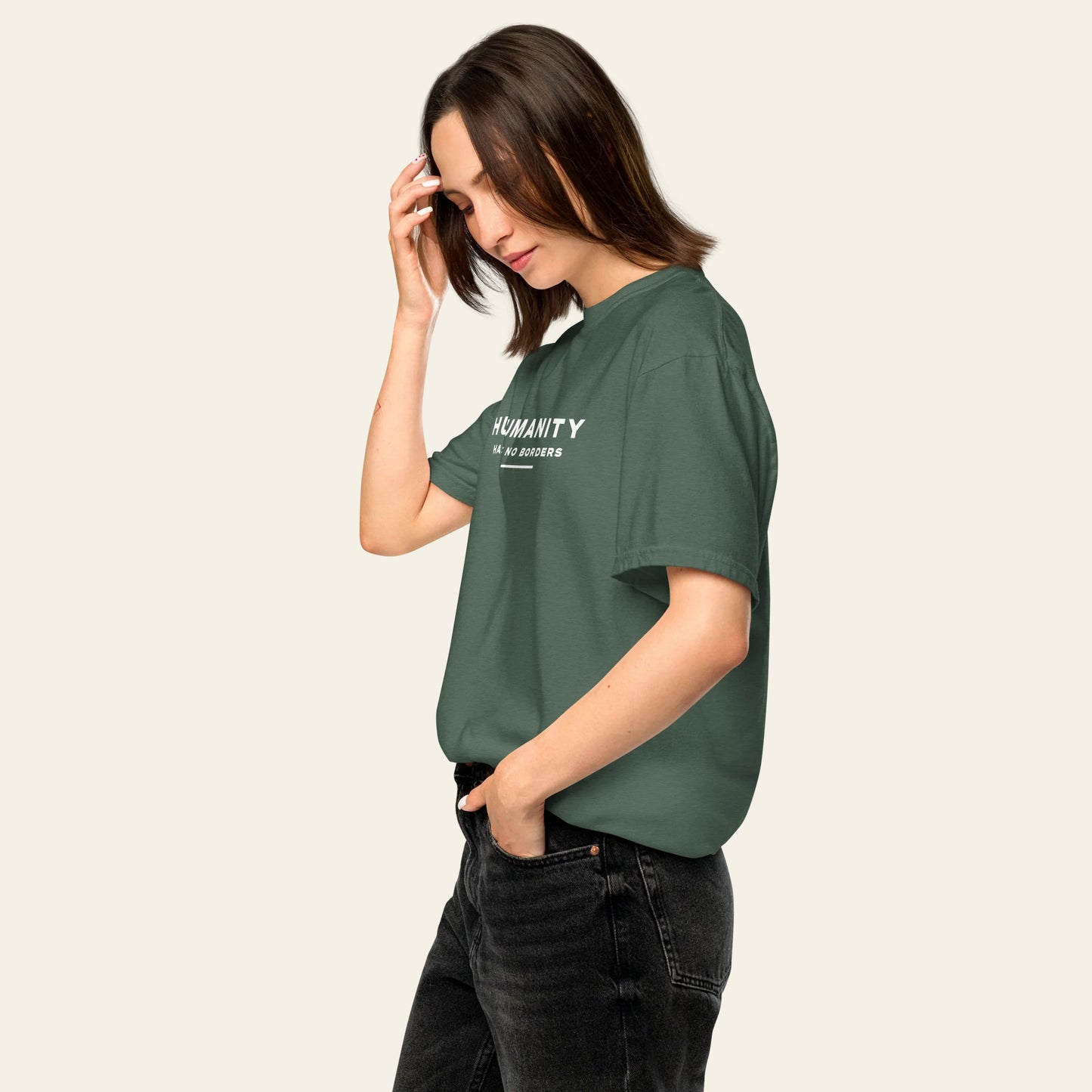 Humanity No Borders t-shirt (Unisex)