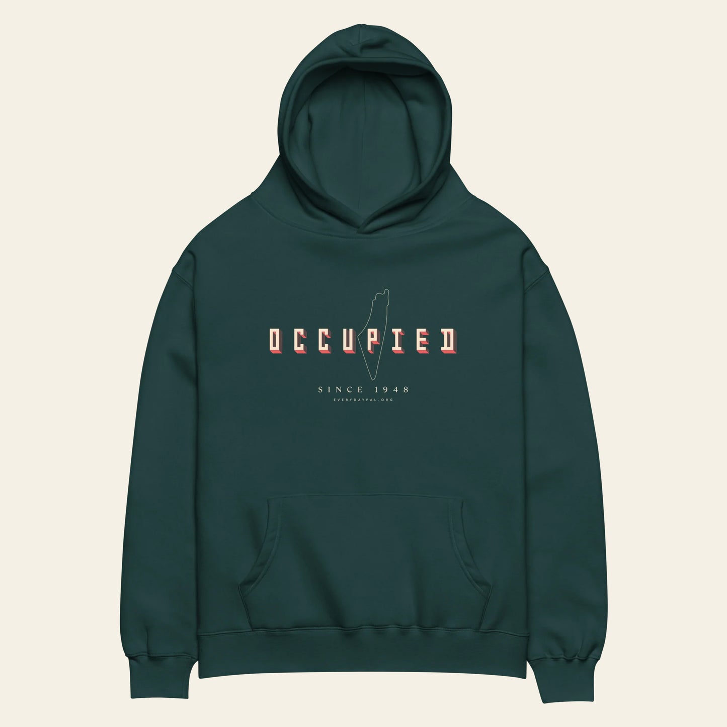 Occupied oversized hoodie (Unisex)