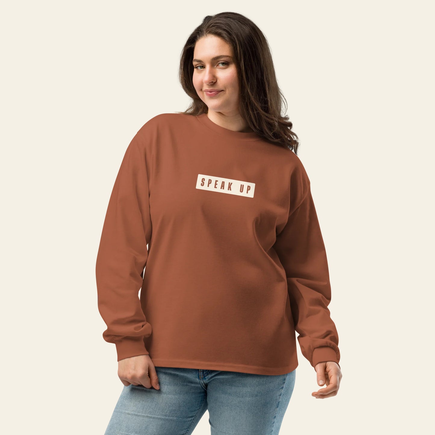 Speak Up long sleeve shirt