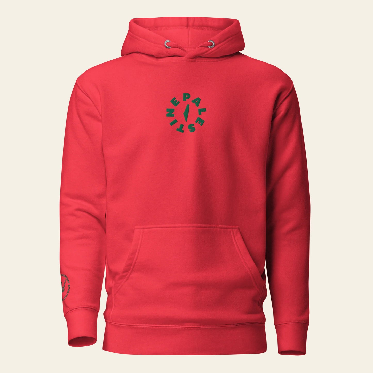 Palestine Embroidered Hoodie (Unisex)