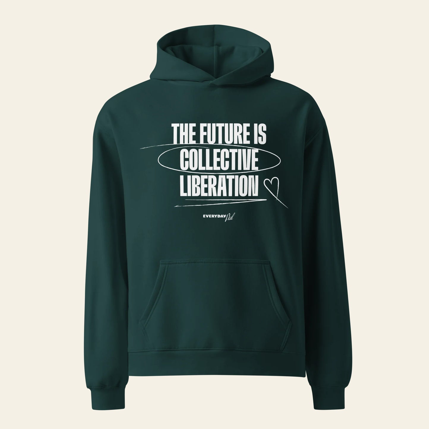 Collective Liberation Oversized Hoodie (Unisex)