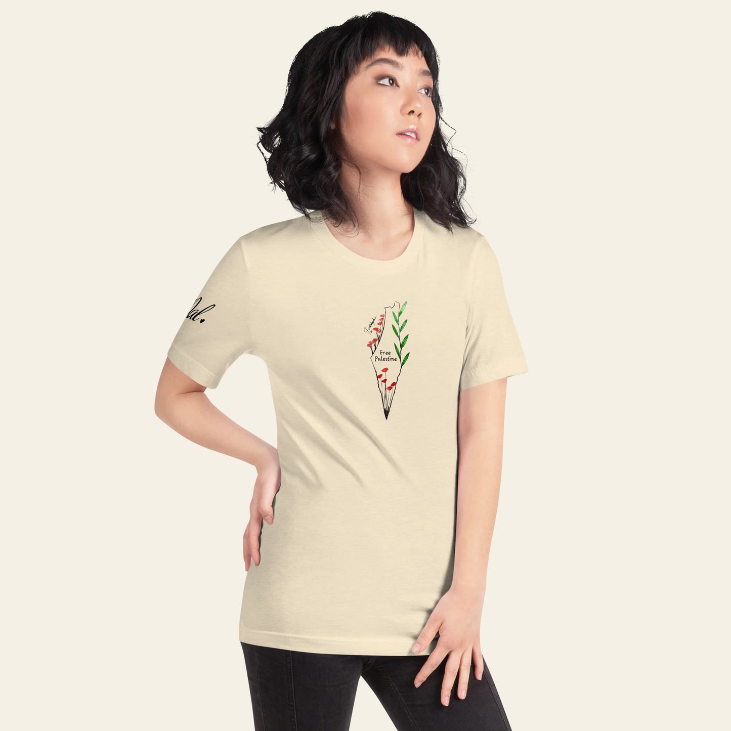 Free Palestine Unisex t-shirt