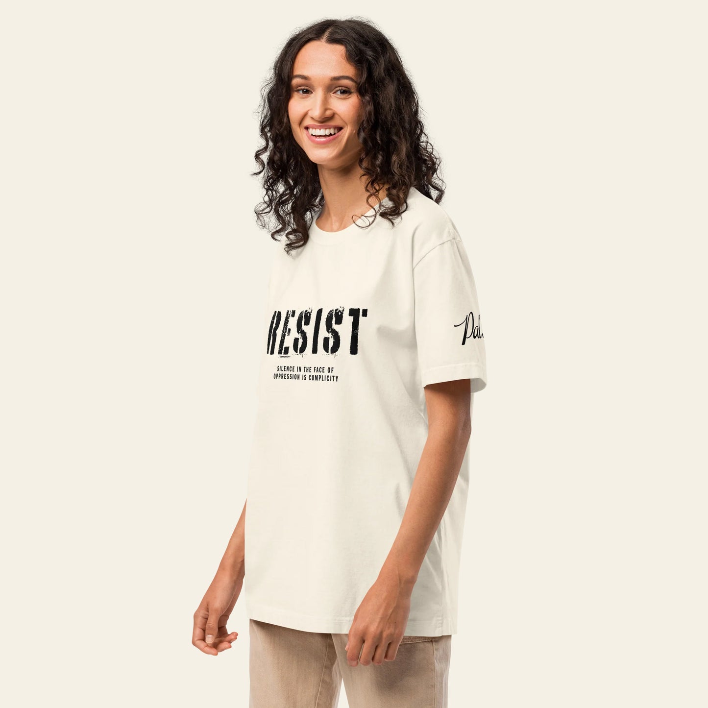 RESIST oversized t-shirt (Unisex)