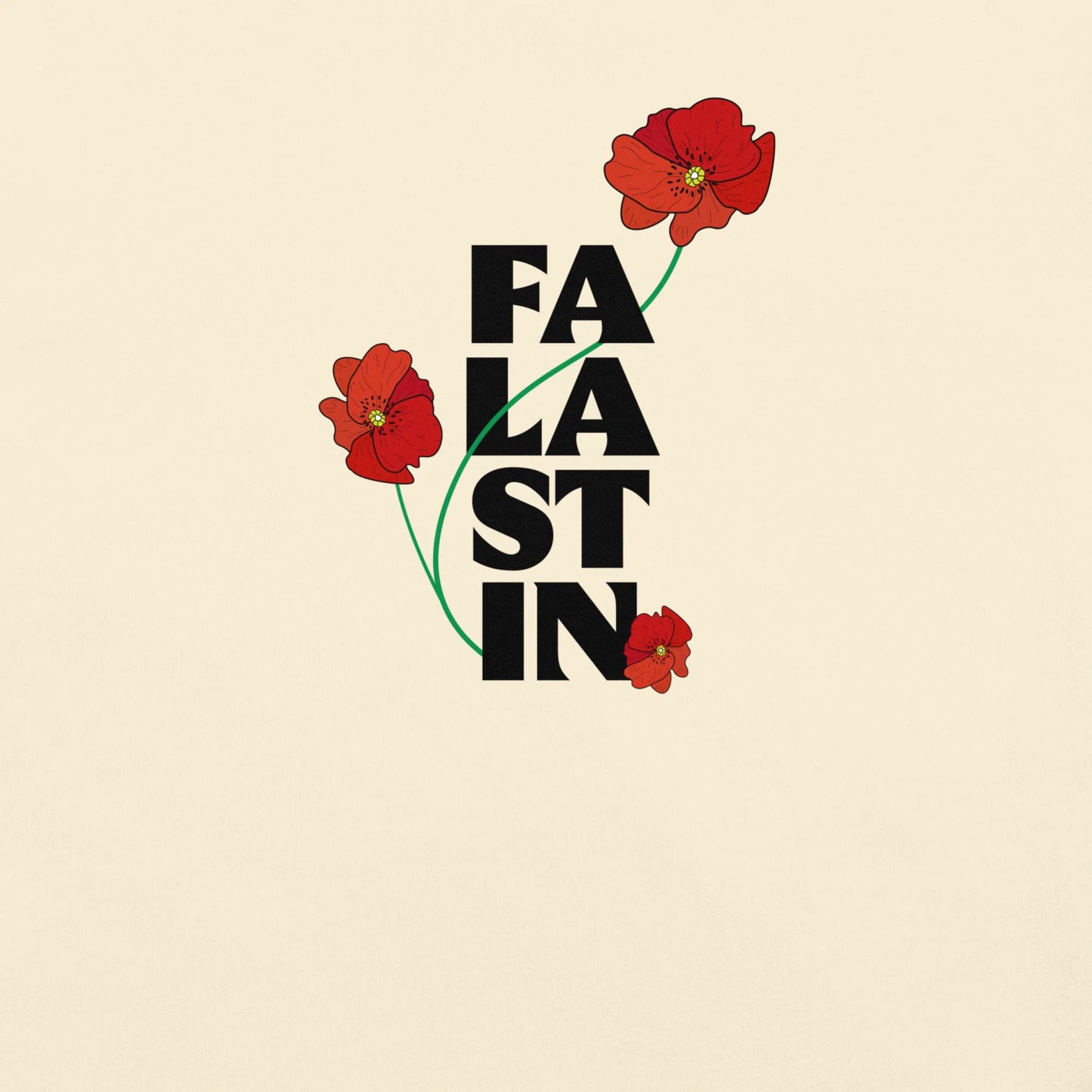 Falastin Poppy Tee