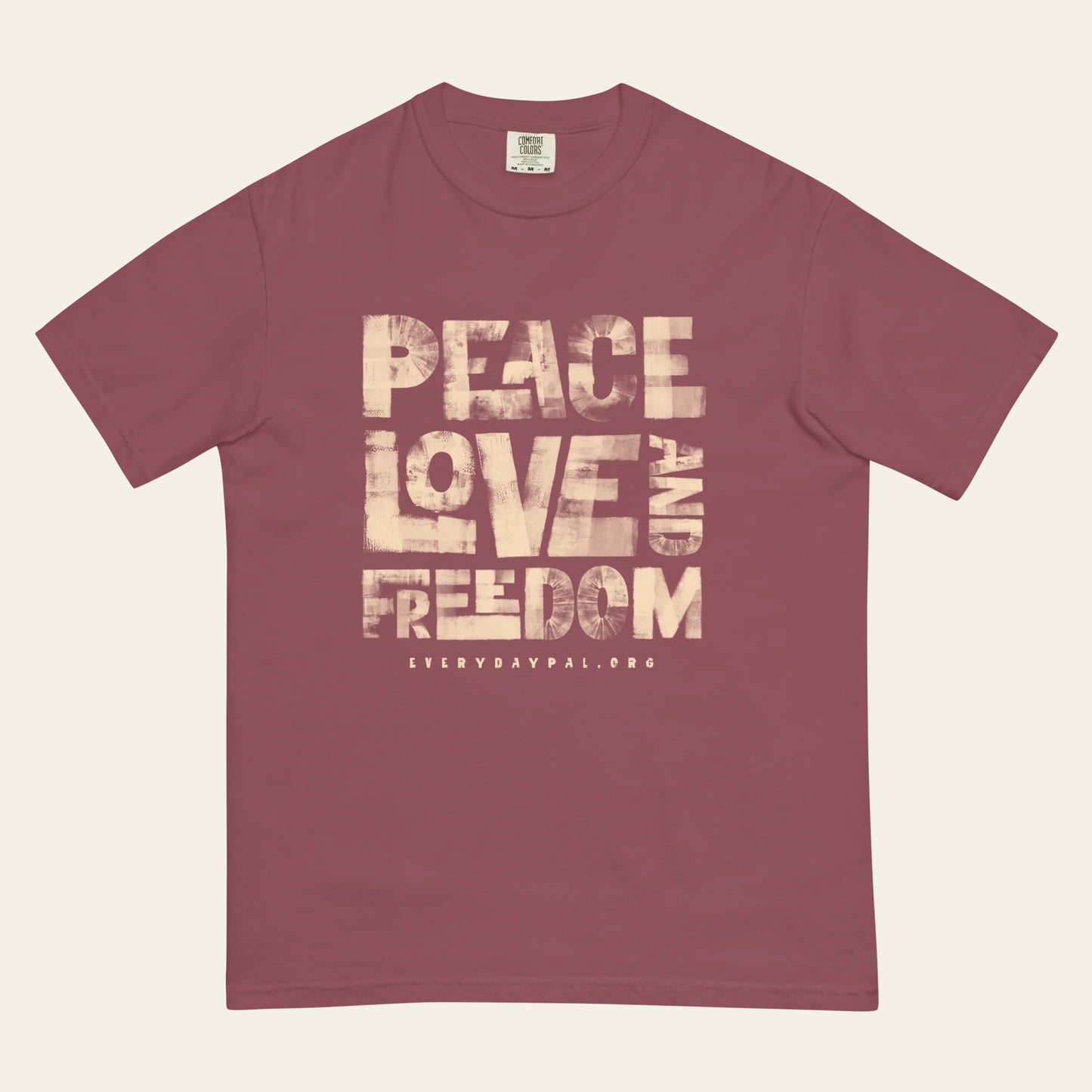 Peace Love & Freedom t-shirt (Unisex)